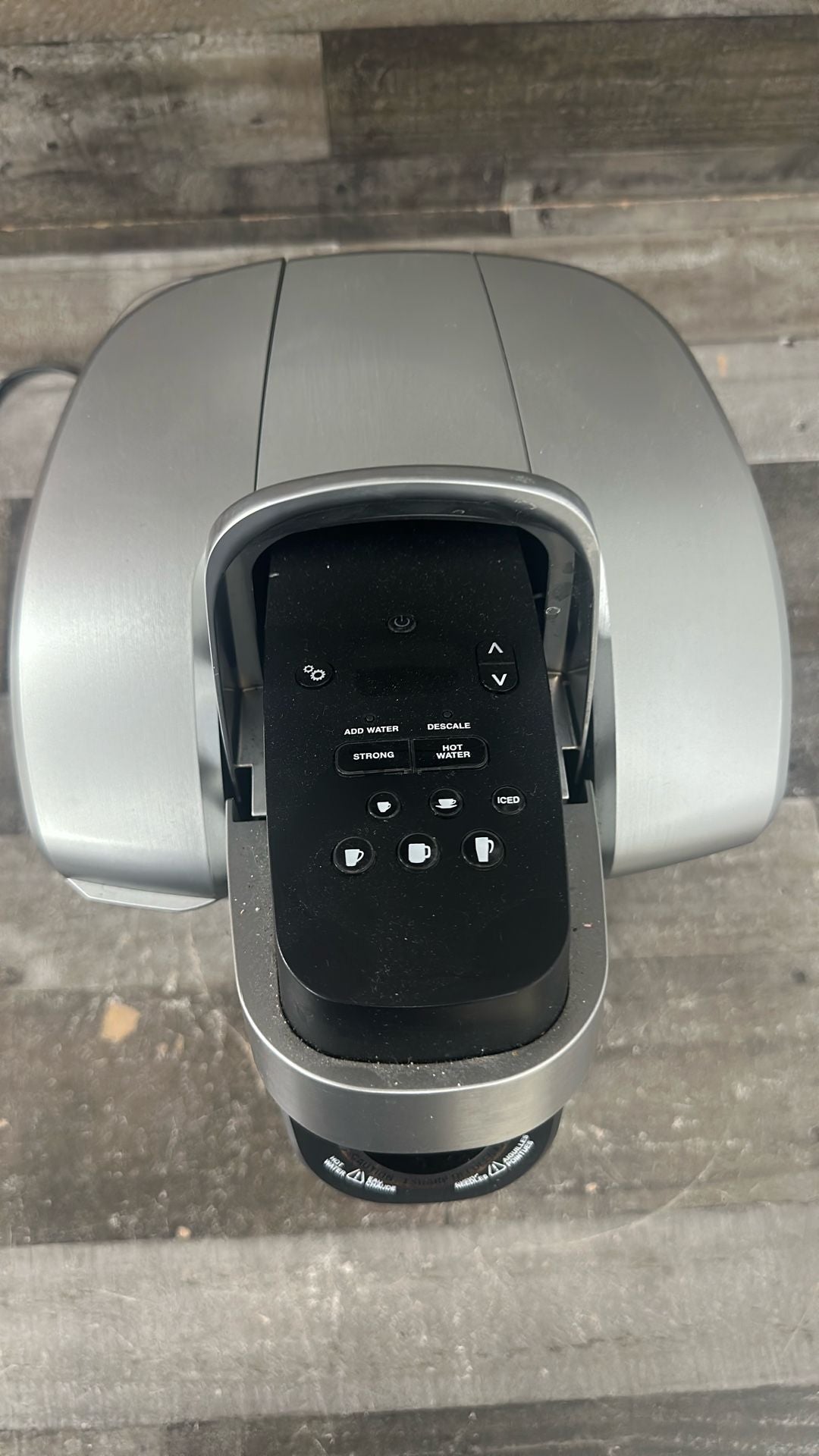 Keurig K-Elite Single Serve K-Cup Pod Coffee Maker, with Strength and Temperature Control, Iced Coffee Capability, 8 to 12oz Brew Size, Programmable, Brushed Silver ANM Liquidation