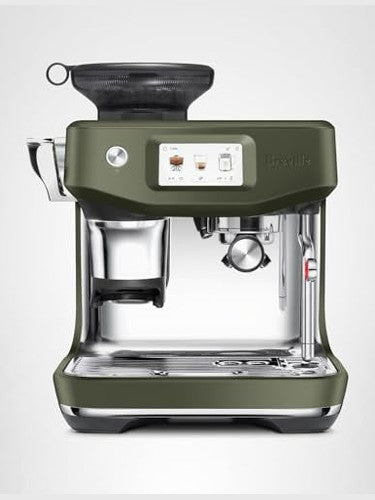 Breville Barista Touch Impress Espresso Machine BES881OLT, Olive Tapenade ANM Liquidation