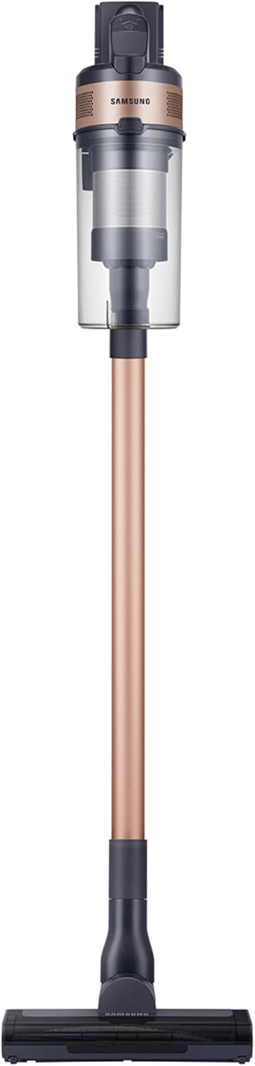 SAMSUNG Jet 60 Pet Cordless Stick Vacuum Cleaner w/ Removable Battery, Advanced Floor Cleaning, Jet Fit Brush to Clean Hardwood, Carpet and Tile, Lightweight Design, VS15A6032R7, Rose Gold ANM Liquidation