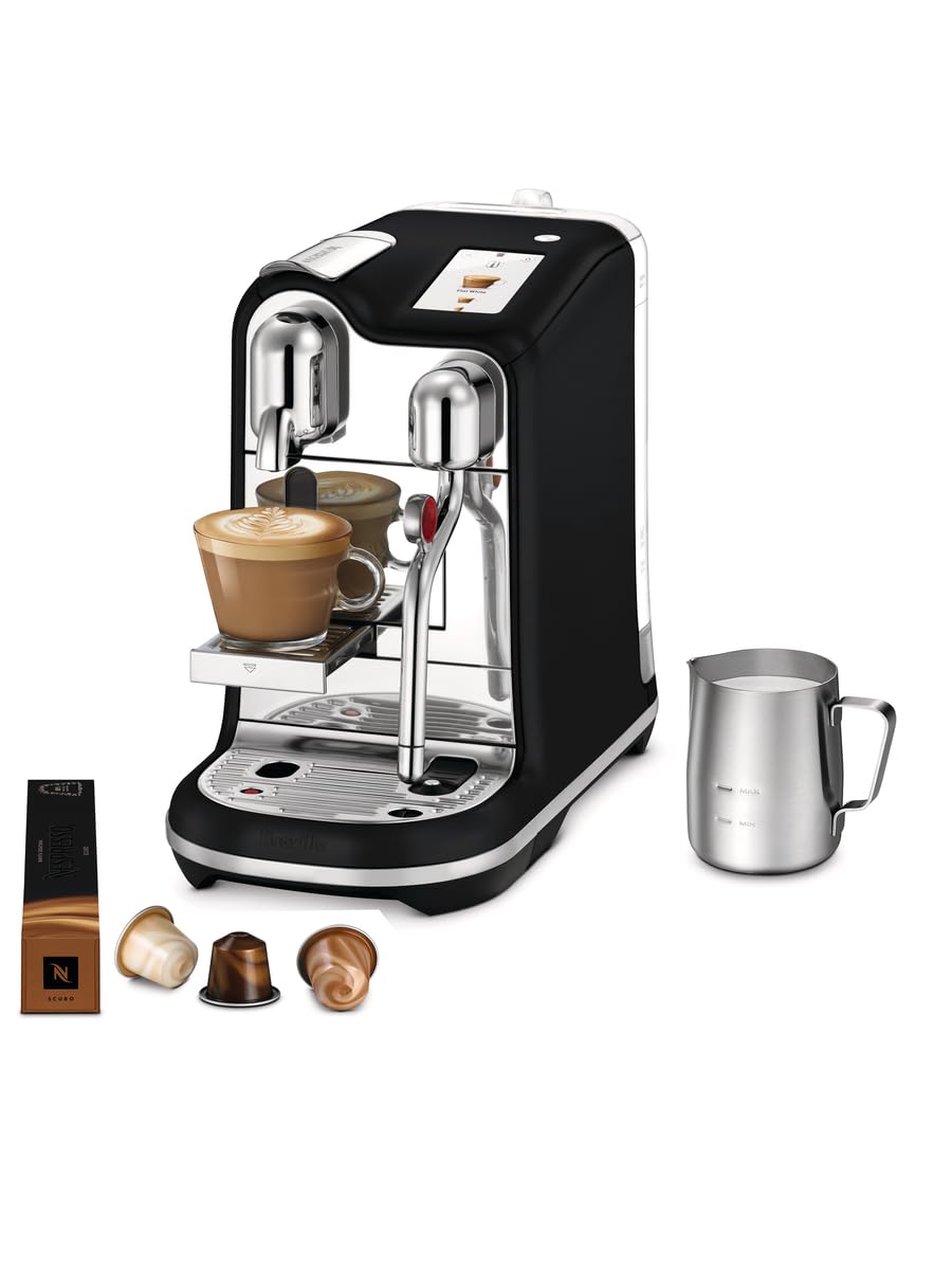 Nespresso Breville Creatista Pro BNE900BTR, Black Truffle ANM Liquidation