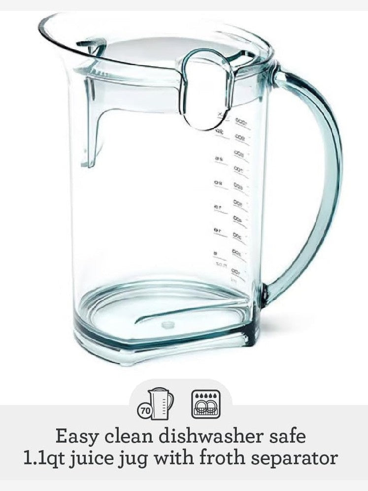 Breville Juice Fountain Elite 800JEXL, Silver ANM Liquidation