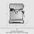 Breville Infuser Espresso Machine BES840XL, Brushed Stainless Steel ANM Liquidation