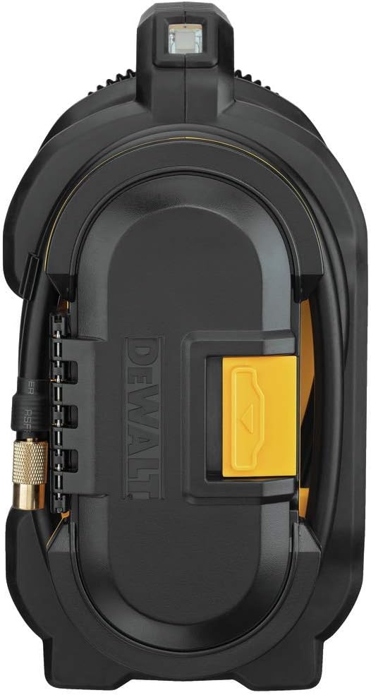 DEWALT 20V MAX Tire Inflator, Compact and Portable, Automatic Shut Off, LED Light, Bare Tool Only (DCC020IB)