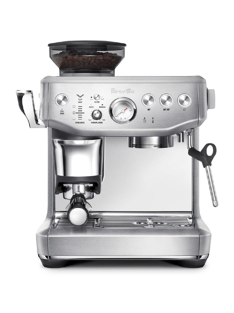 Breville Barista Express Impress Espresso Machine BES876BSS, Brushed Stainless Steel