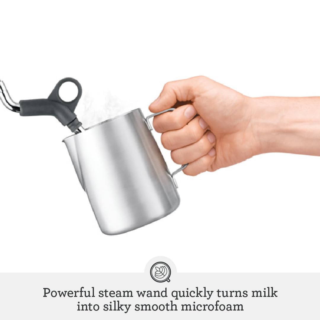 Breville Infuser Espresso Machine BES840XL, Brushed Stainless Steel ANM Liquidation