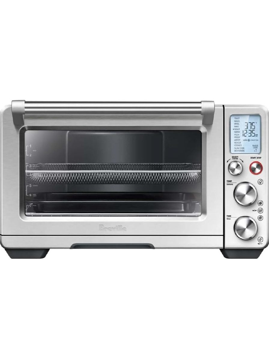 Breville BOV900BSS Smart Oven Air Fryer Pro and Convection Oven, Brushed Stainless Steel (Dent & Scratch) ANM Liquidation