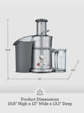 Breville Juice Fountain Elite 800JEXL, Silver ANM Liquidation