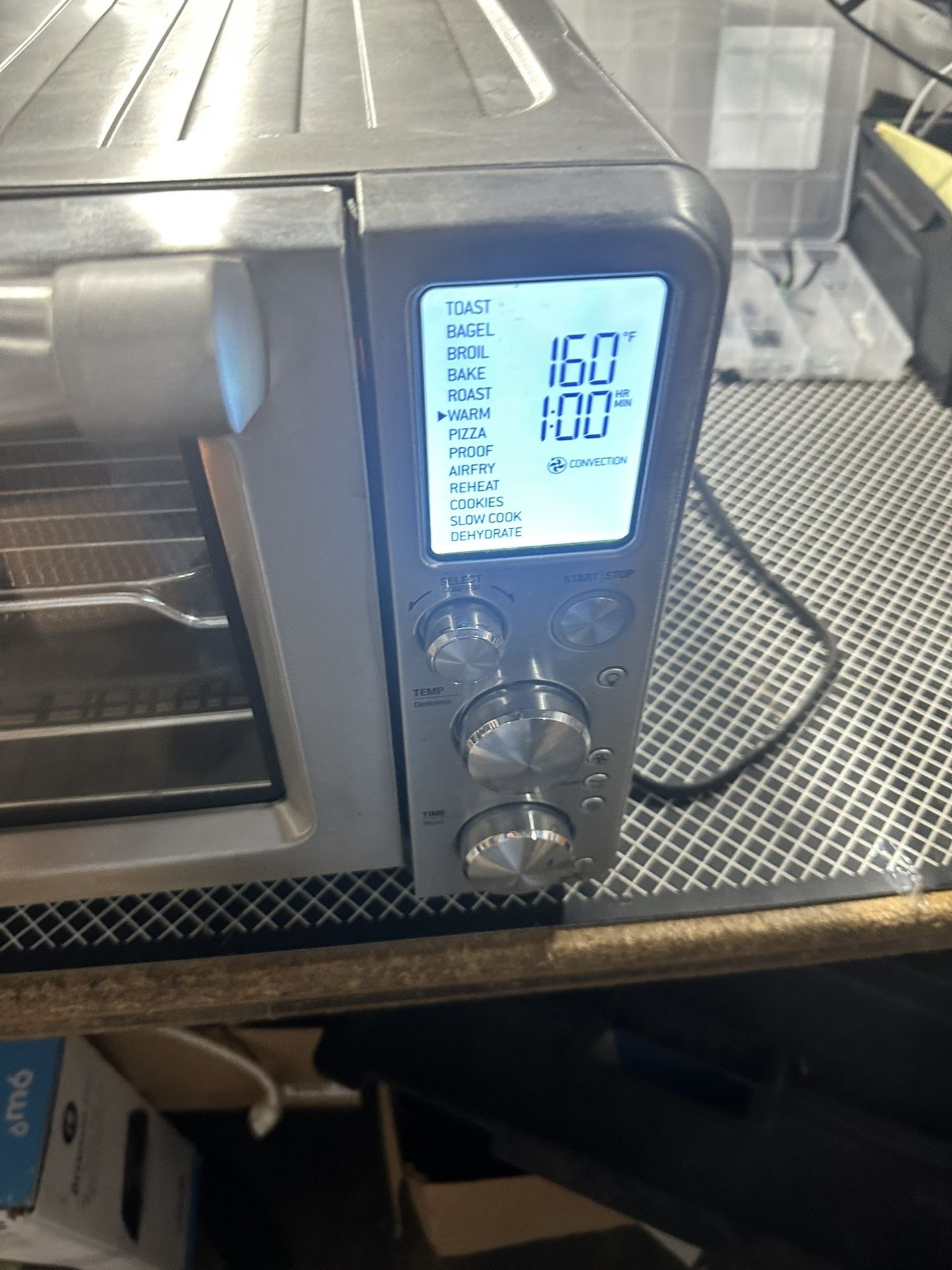 Breville BOV900BSS Smart Oven Air Fryer Pro and Convection Oven, Brushed Stainless Steel (Dent & Scratch) ANM Liquidation