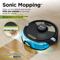 Shark Matrix Plus Robot Vacuum and Mop with Self-Empty HEPA Base, Sonic Mopping, Matrix Clean, Home Mapping, HEPA Bagless Self Empty Base, CleanEdge, for Pet Hair, UR2650WS ANM Liquidation