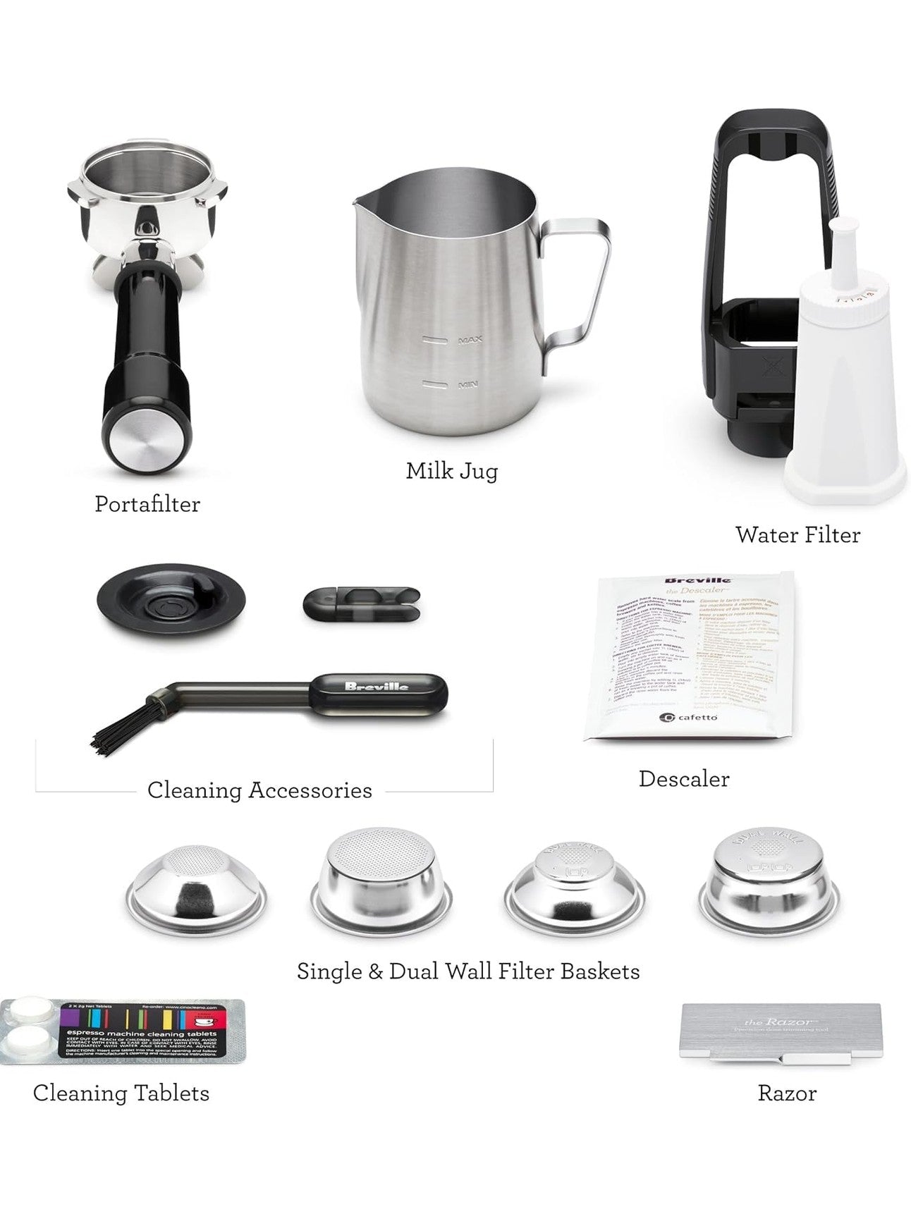 Breville Barista Touch Impress Espresso Machine BES881OLT, Olive Tapenade ANM Liquidation