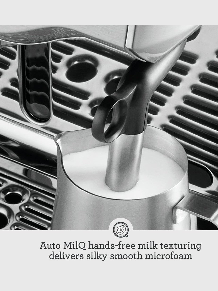 Breville Oracle Espresso Machine BES980XL, Brushed Stainless Steel ANM Liquidation