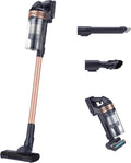 SAMSUNG Jet 60 Pet Cordless Stick Vacuum Cleaner w/ Removable Battery, Advanced Floor Cleaning, Jet Fit Brush to Clean Hardwood, Carpet and Tile, Lightweight Design, VS15A6032R7, Rose Gold ANM Liquidation