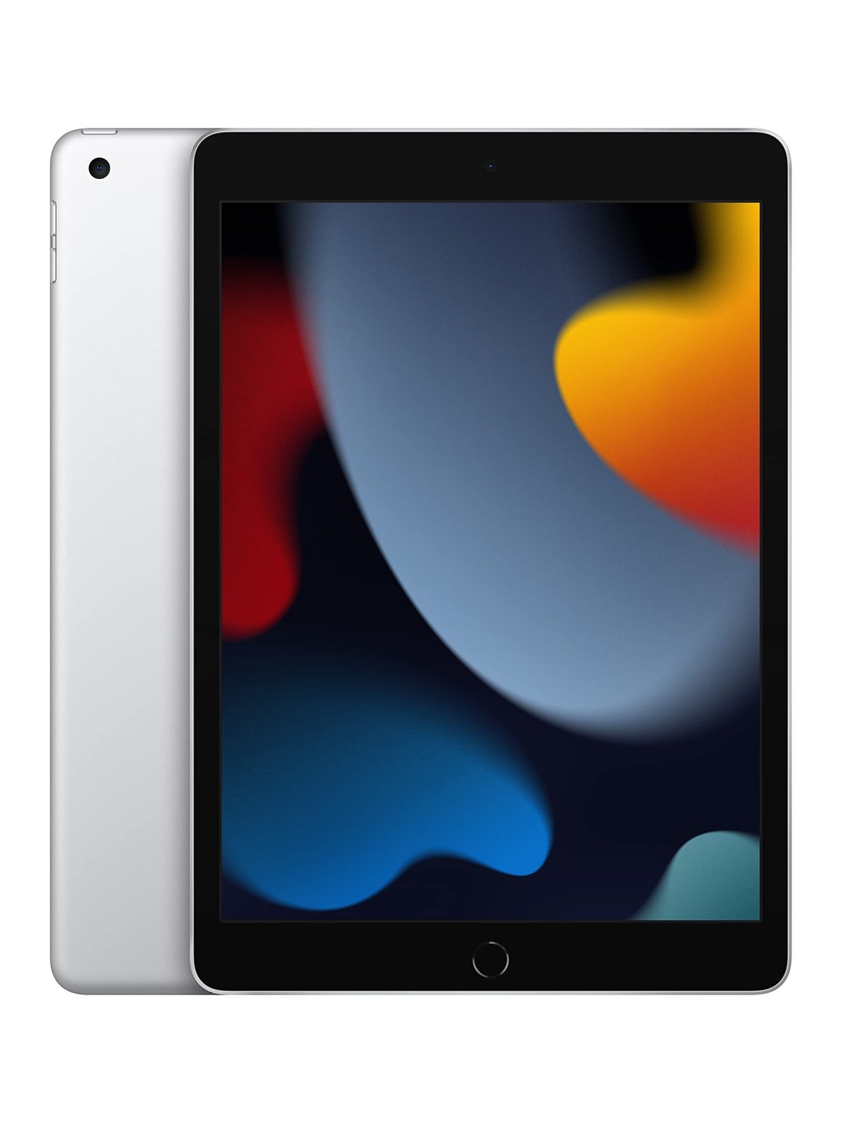 Apple iPad (9th Generation): with A13 Bionic chip, 10.2-inch Retina Display, 64GB, Wi-Fi, 12MP front/8MP Back Camera, Touch ID, All-Day Battery Life – Silver