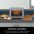 Ninja DT202BK Foodi 8-in-1 XL Pro Air Fry Oven, Large Countertop Convection and Digital Toaster Oven, 1800 Watts, Black, 12 in. ANM Liquidation