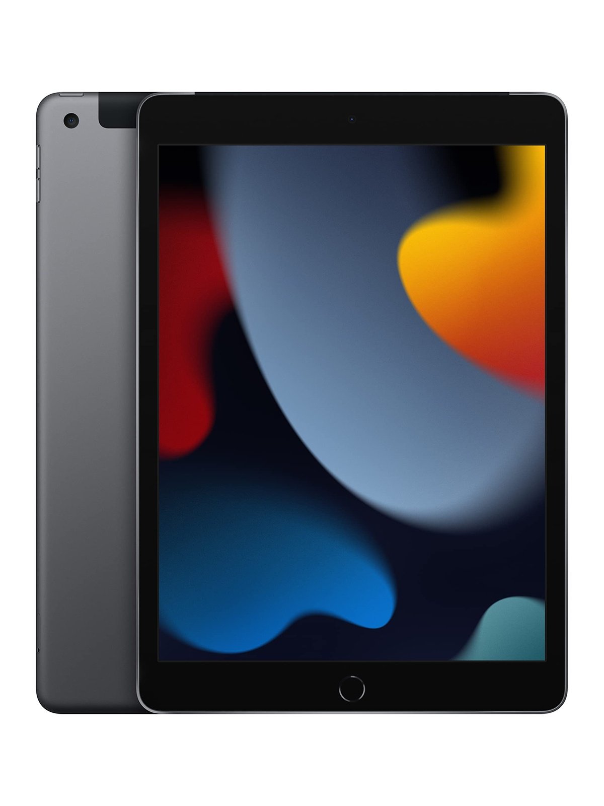 Apple iPad (9th Generation): with A13 Bionic chip, 10.2-inch Retina Display, 64GB, Wi-Fi, 12MP front/8MP Back Camera, Touch ID, All-Day Battery Life – Silver