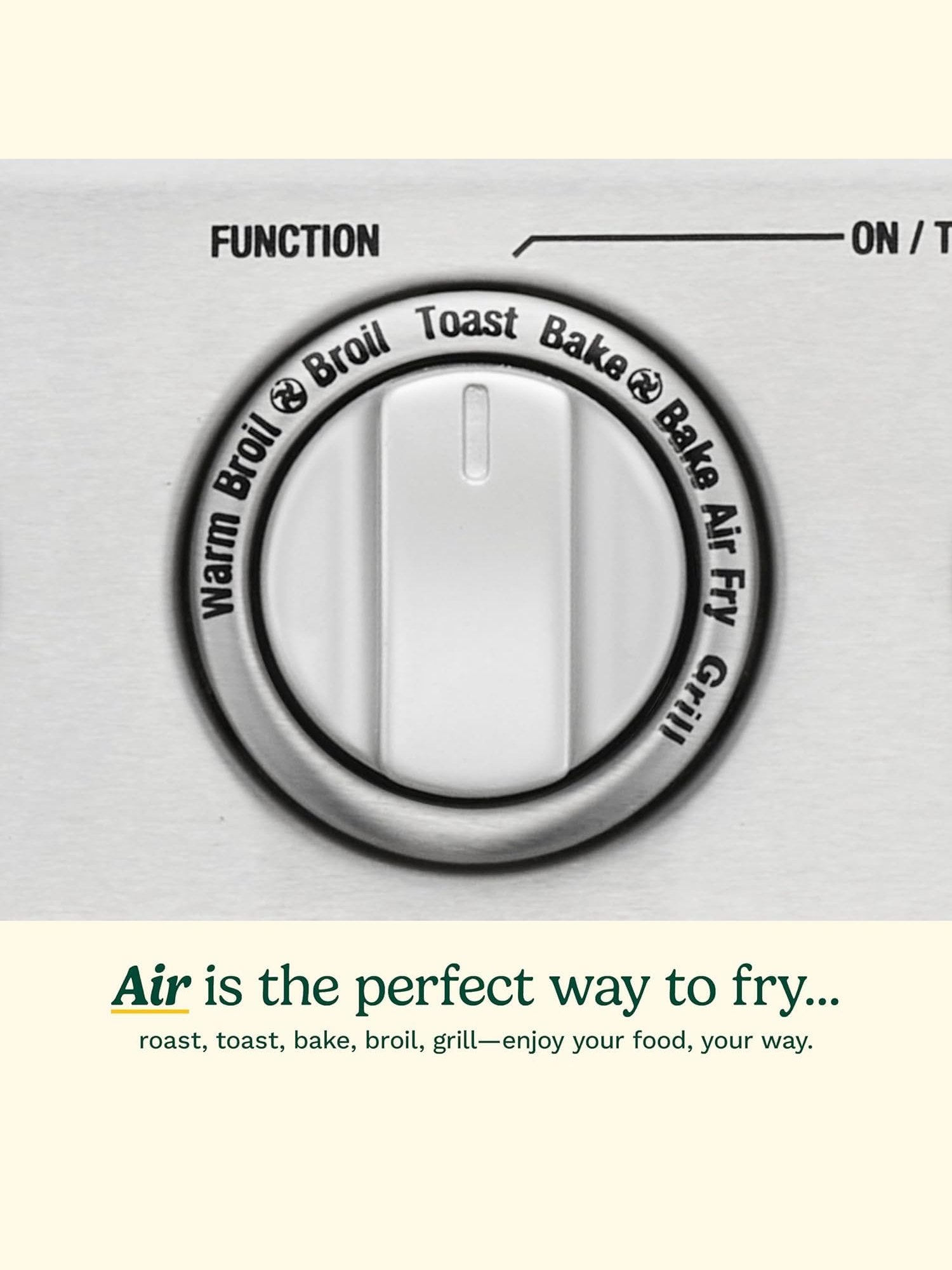 Cuisinart Air Fryer Toaster Oven with Grill, 1800W 8-1 Air Fryer Oven with Bake, Convection Bake, Grill, Broil and Warm Options, Large Capacity, 60-Minute Timer ANM Liquidation