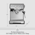 Breville Infuser Espresso Machine BES840XL, Brushed Stainless Steel ANM Liquidation