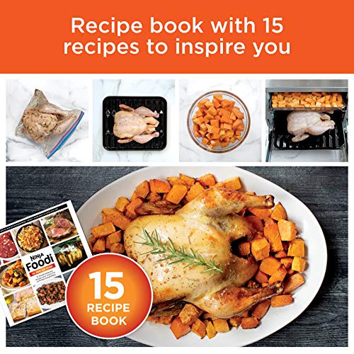 Ninja DT202BK Foodi 8-in-1 XL Pro Air Fry Oven, Large Countertop Convection and Digital Toaster Oven, 1800 Watts, Black, 12 in. ANM Liquidation