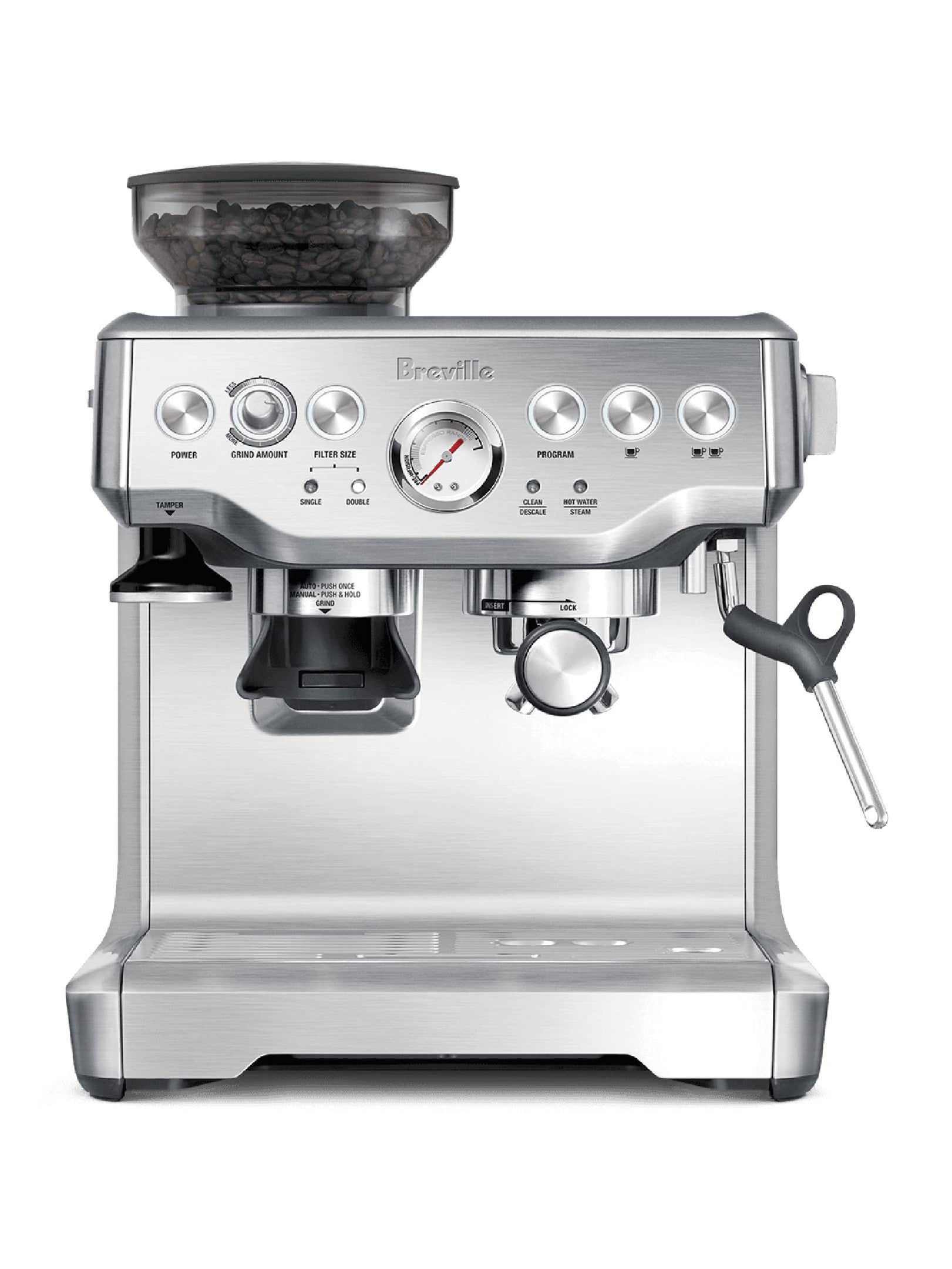 Breville Barista Express Espresso Machine BES870BSXL, Black Sesame ANM Liquidation