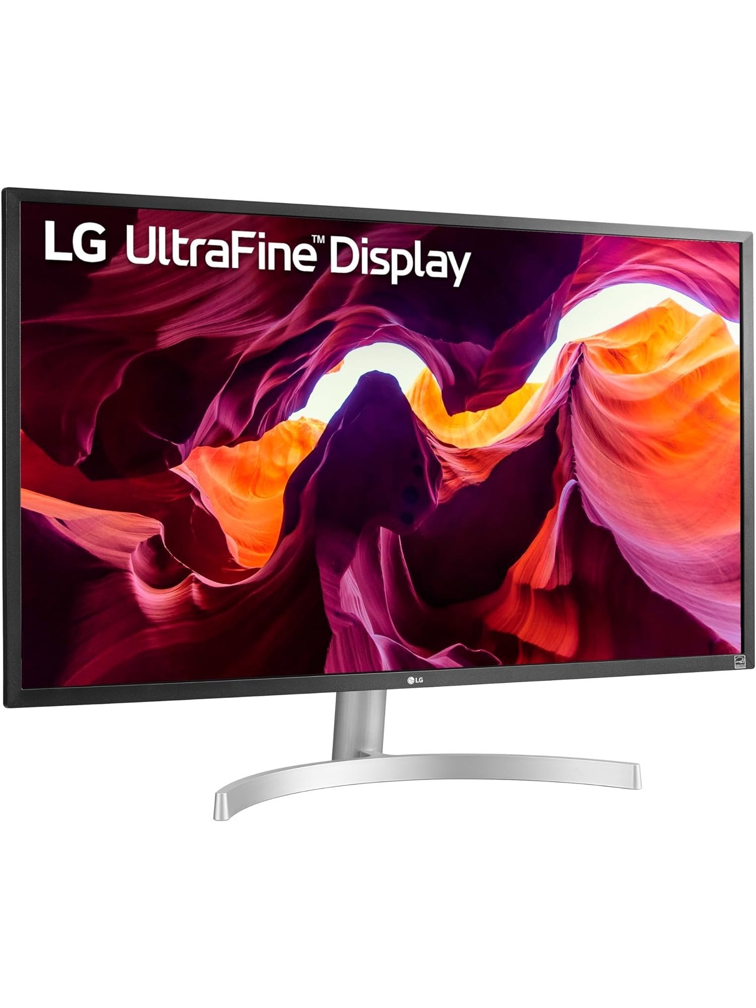 LG UltraFine 32-Inch Computer Monitor 32UL500-W, VA with HDR 10 Compatibility and AMD FreeSync, White