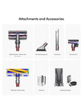 Dyson V15 Detect Plus Cordless Vacuum, Illumination Reveals dust, 240AW, 3 Power Modes, Up to 60 Minutes,² Deep Cleans Hard Floors and Carpets, Detangles pet Hair, Converts to Handheld ANM Liquidation
