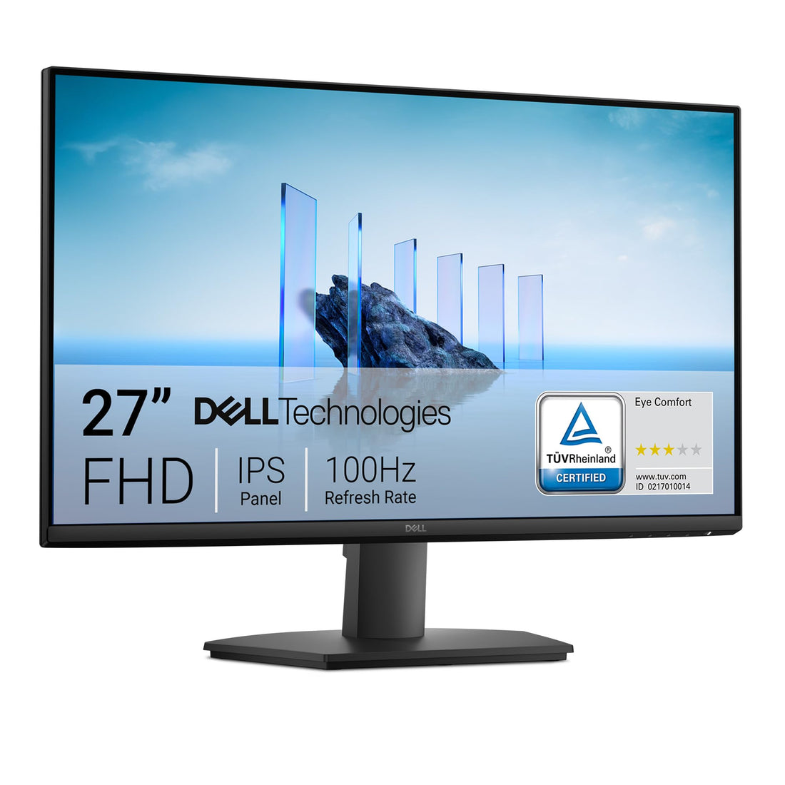 Dell 24 Monitor - SE2425HM - 23.8-inch Full HD (1920x1080) 16:9 100Hz Display, IPS Panel, 16.70 Million Colors, Anti-Glare, 1 HDMI / 1 VGA Port, TÜV Rheinland 3-Star*, Comfortview Plus - Black