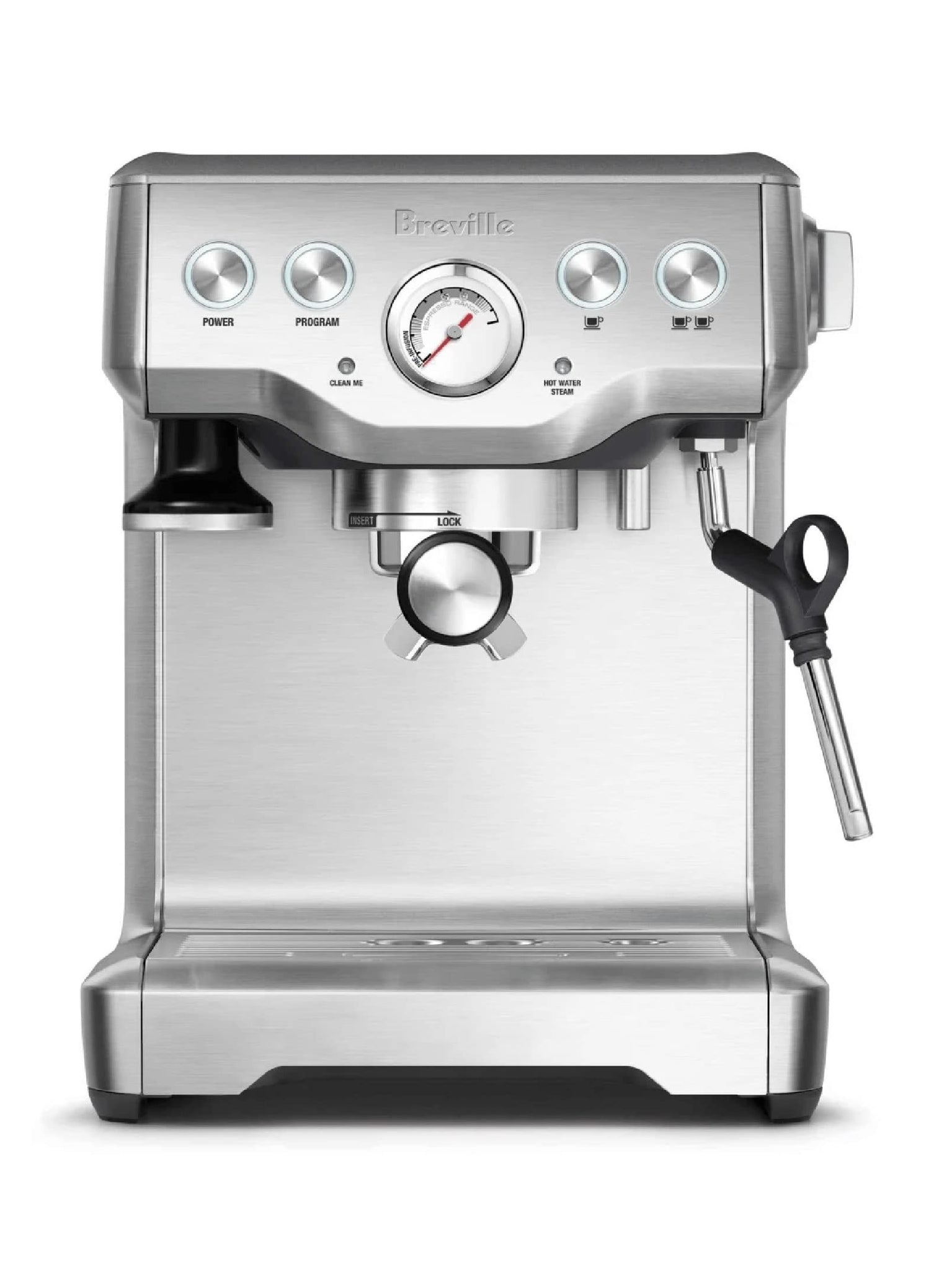 Breville Infuser Espresso Machine BES840XL, Brushed Stainless Steel ANM Liquidation