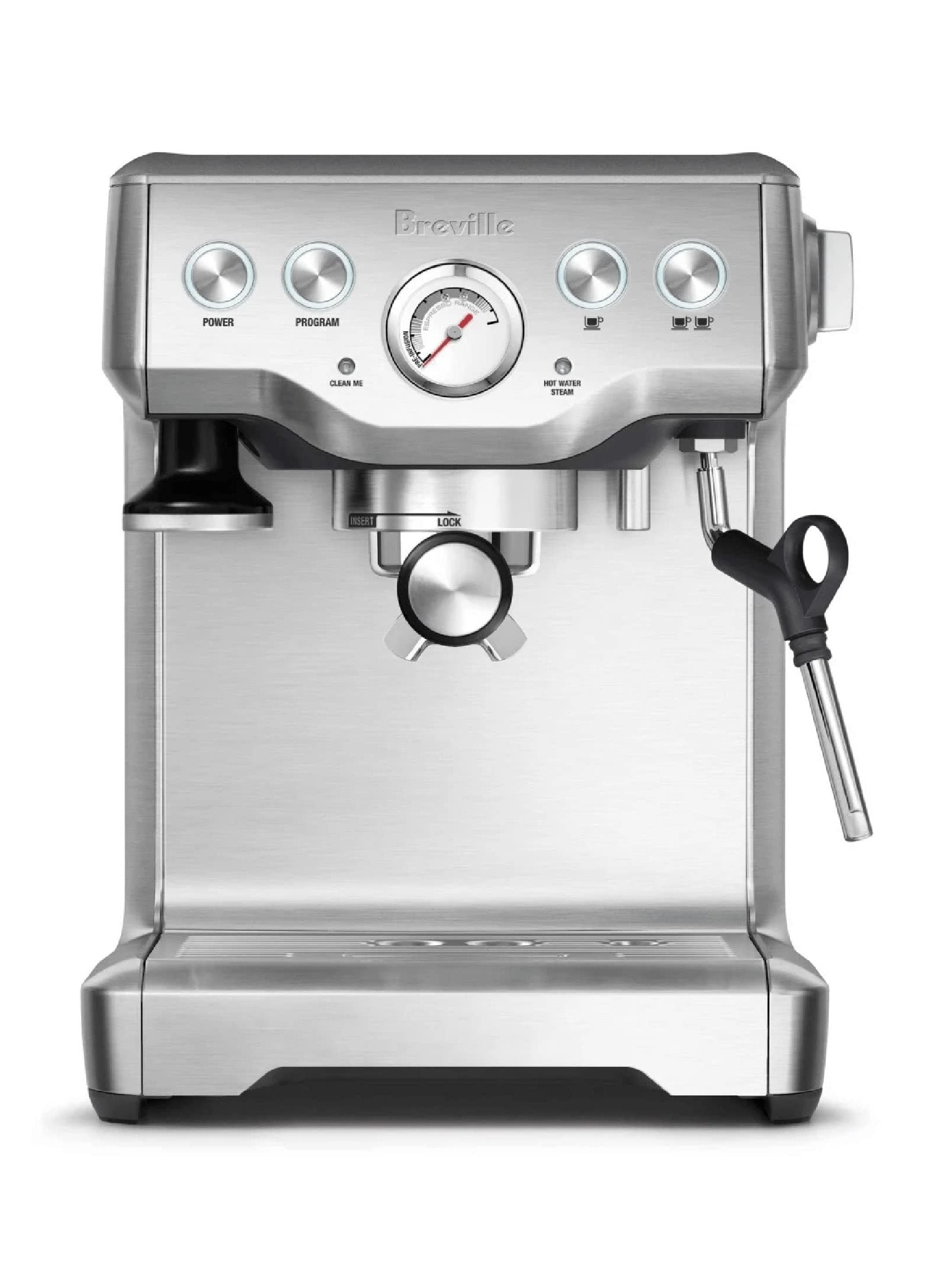 Breville Infuser Espresso Machine BES840XL, Brushed Stainless Steel ANM Liquidation
