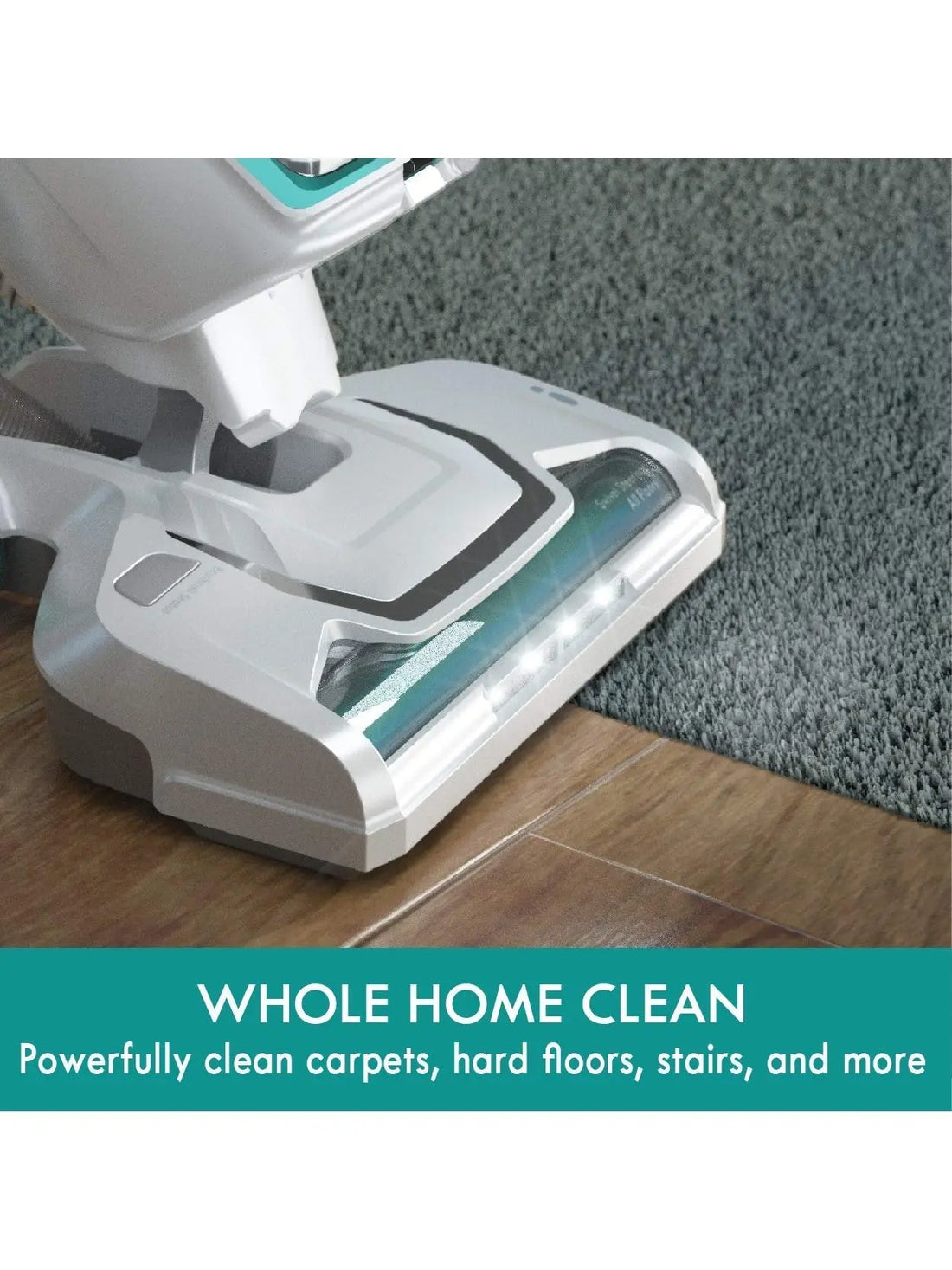 Kenmore DU2012 Bagless Upright Vacuum 2-Motor Power Suction Lightweight Carpet Cleaner with 10’Hose, HEPA Filter, 2 Cleaning Tools for Pet Hair, Hardwood Floor, Green