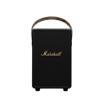 Marshall Tufton Portable Bluetooth Speaker, Black & Brass
