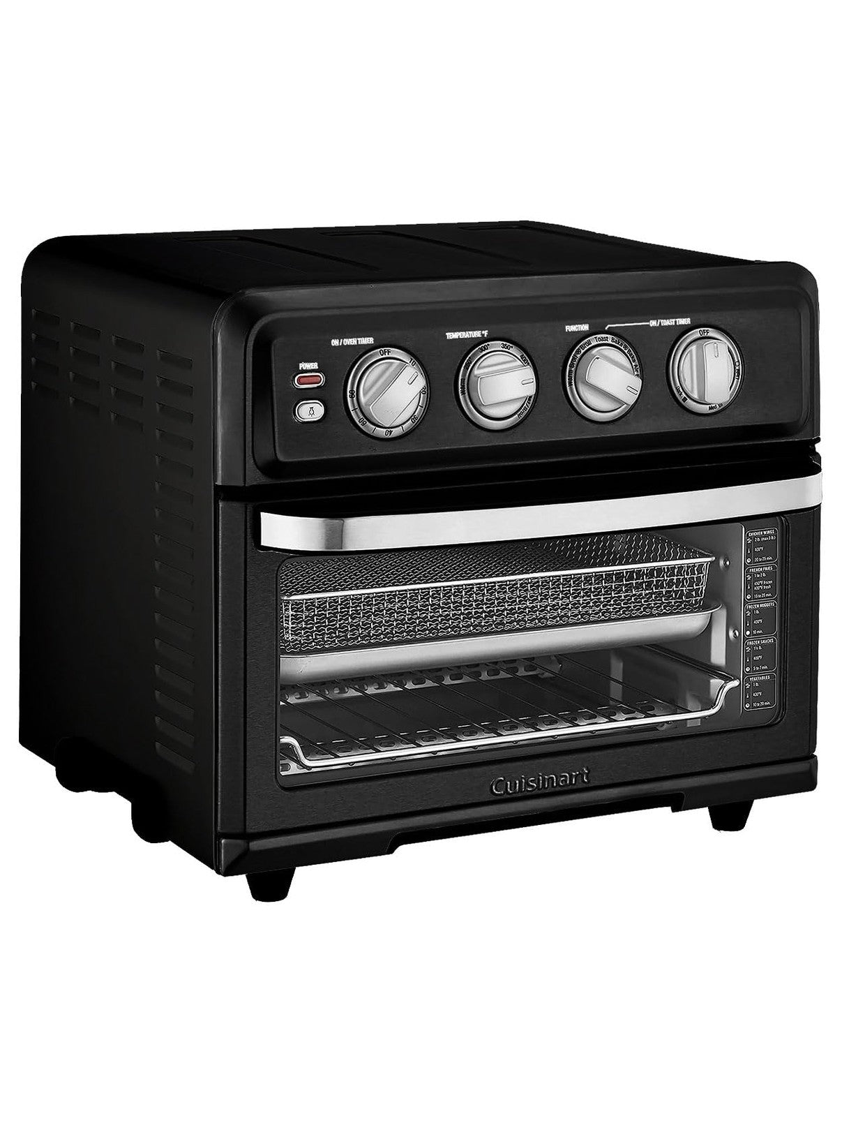 Cuisinart Air Fryer Toaster Oven with Grill, 1800W 8-1 Air Fryer Oven with Bake, Convection Bake, Grill, Broil and Warm Options, Large Capacity, 60-Minute Timer ANM Liquidation