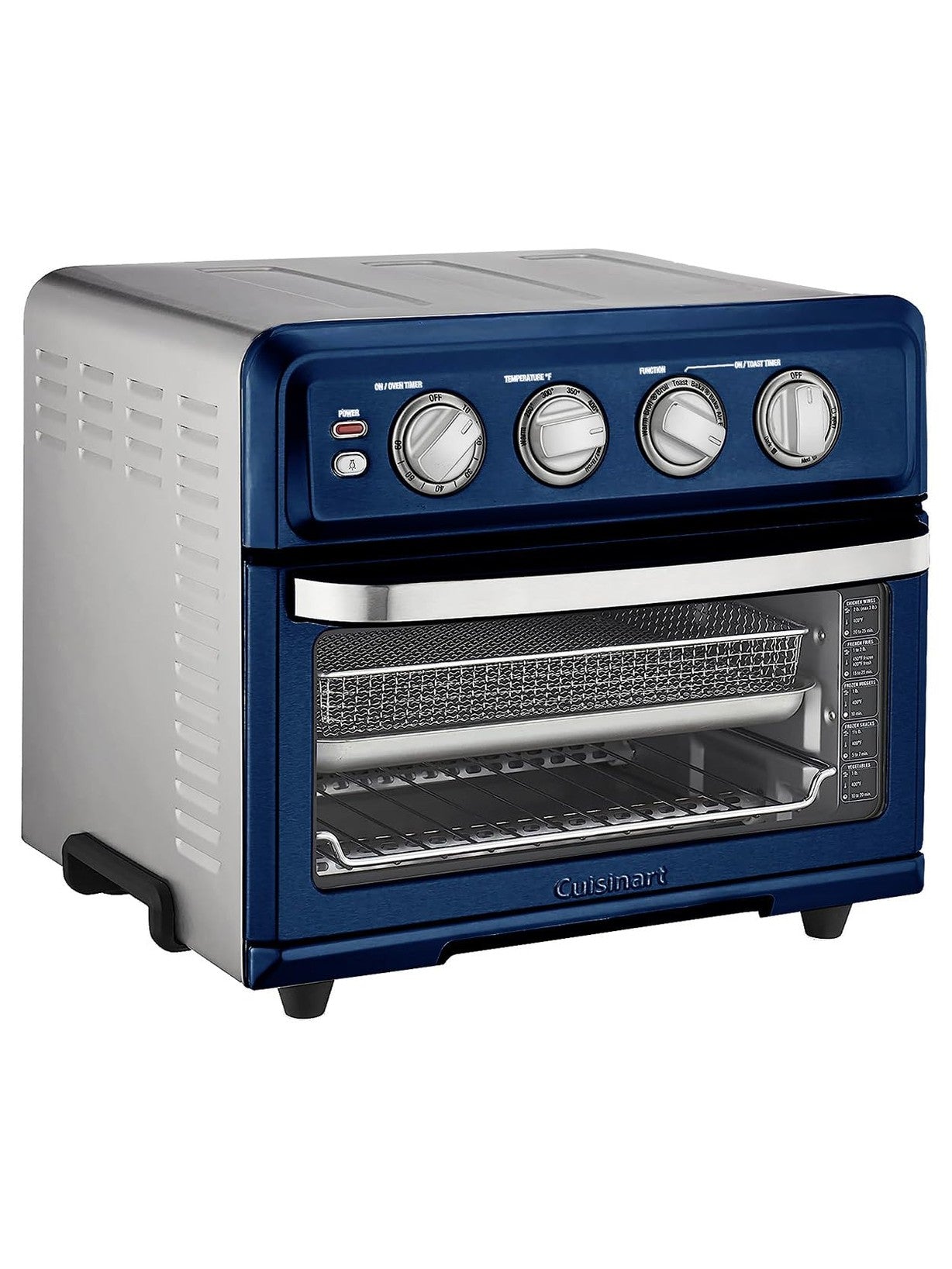 Cuisinart Air Fryer Toaster Oven with Grill, 1800W 8-1 Air Fryer Oven with Bake, Convection Bake, Grill, Broil and Warm Options, Large Capacity, 60-Minute Timer ANM Liquidation