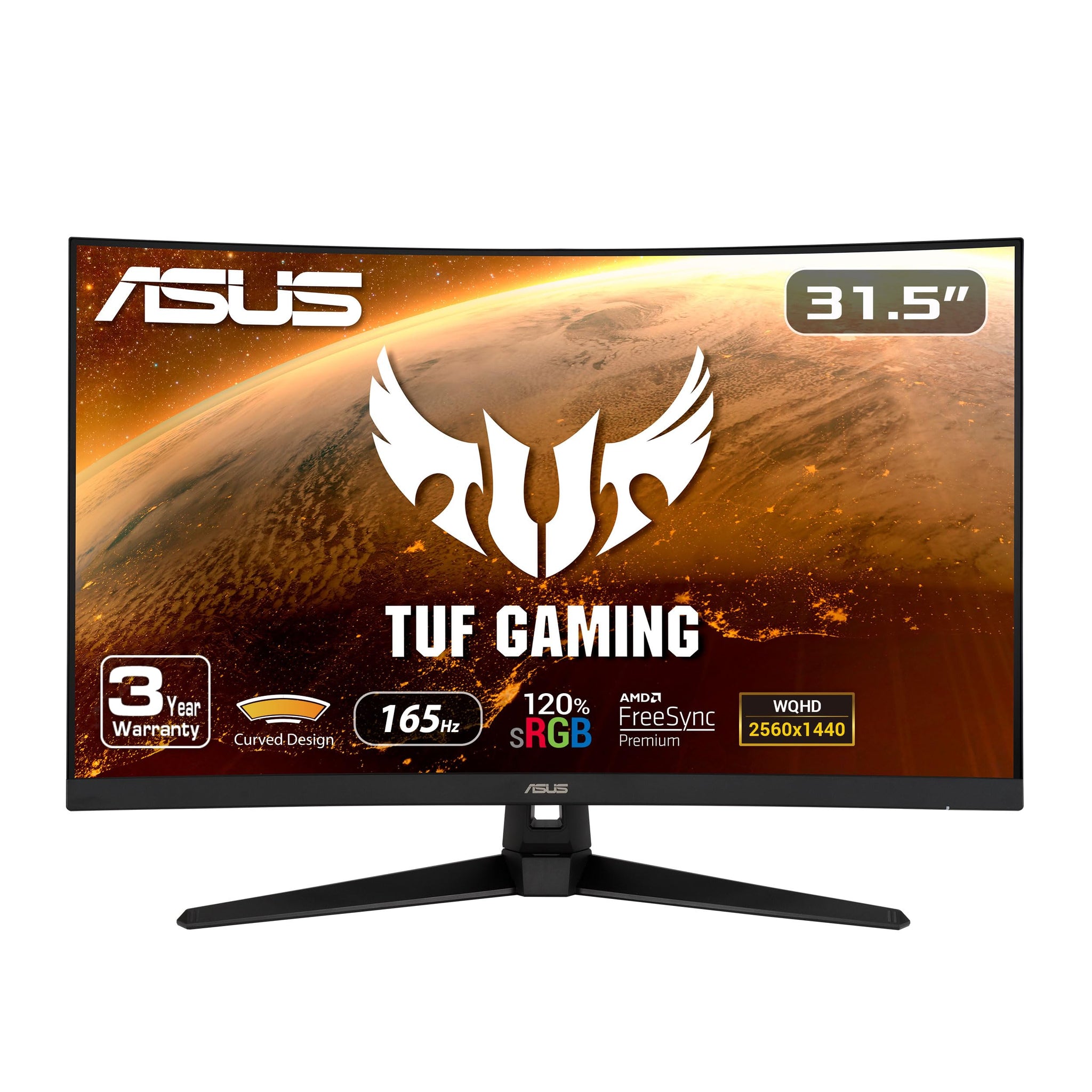 ASUS 32" 1080P 165Hz 1ms Curved Gaming Monitor with FreeSync - TUF VG328H1B