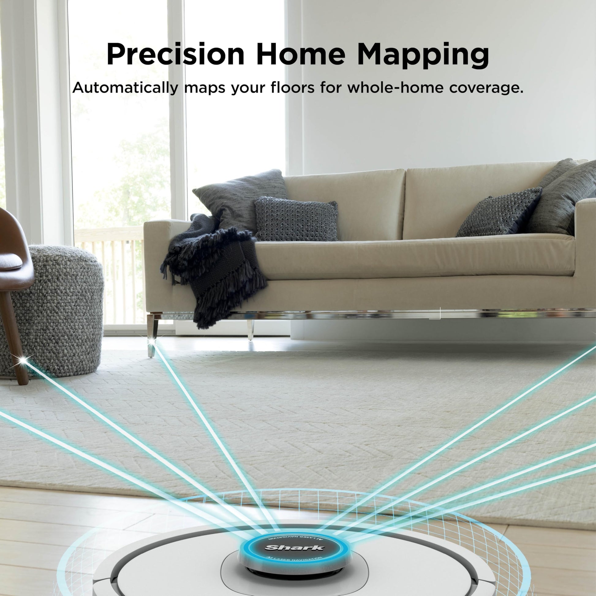 Shark Matrix Plus Robot Vacuum and Mop with Self-Empty HEPA Base, Sonic Mopping, Matrix Clean, Home Mapping, HEPA Bagless Self Empty Base, CleanEdge, for Pet Hair, UR2650WS ANM Liquidation