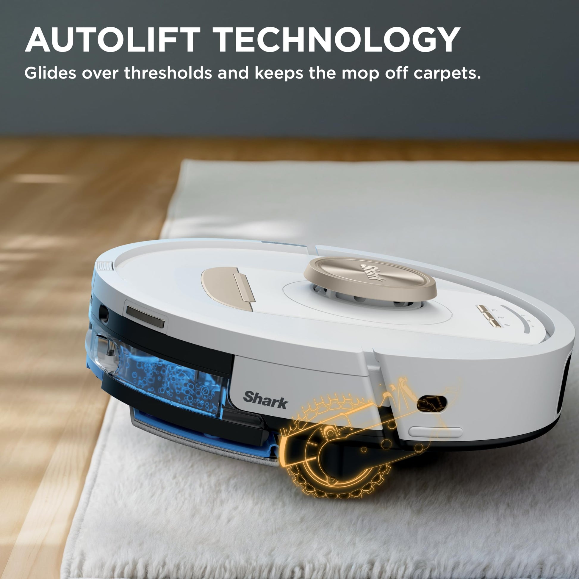 Shark Matrix Plus Robot Vacuum and Mop with Self-Empty HEPA Base, Sonic Mopping, Matrix Clean, Home Mapping, HEPA Bagless Self Empty Base, CleanEdge, for Pet Hair, UR2650WS ANM Liquidation