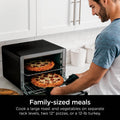 Ninja DT202BK Foodi 8-in-1 XL Pro Air Fry Oven, Large Countertop Convection and Digital Toaster Oven, 1800 Watts, Black, 12 in. ANM Liquidation