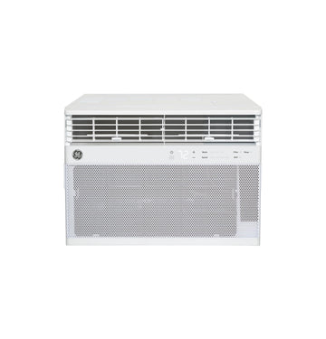 GE Window Air Conditioner 10,000 BTU for Rooms up to 450 sq ft., Wi-Fi Enabled, Energy-Efficient Cooling for Medium Rooms, Easy Install Kit, Control Using Remote or Smartphone App, White ANM Liquidation