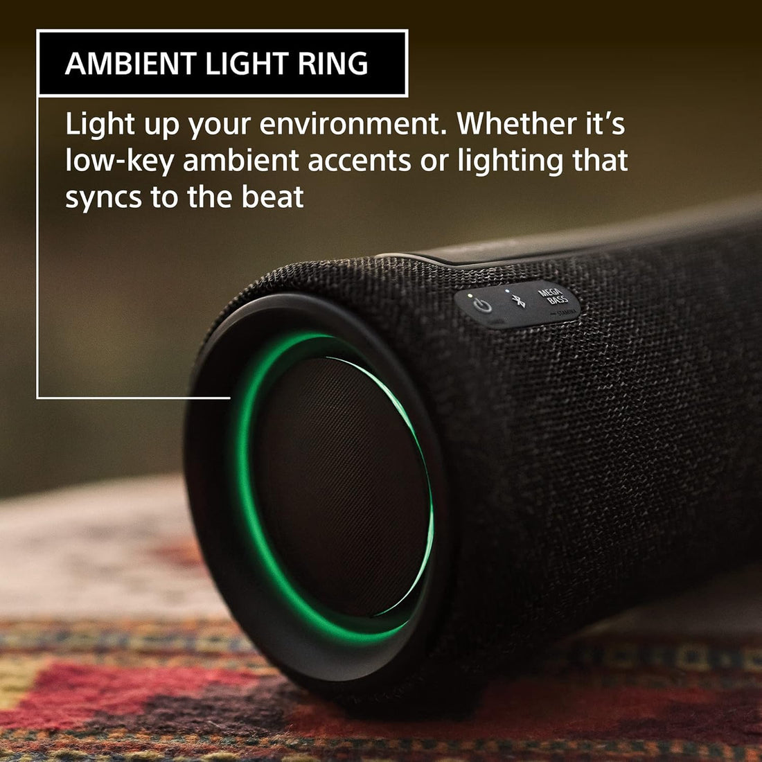 Sony SRS-XG300 X-Series Wireless Portable-Bluetooth Party-Speaker IP67 Waterproof and Dustproof with 25 Hour-Battery and Retractable Handle, Black- New - ANM Liquidation