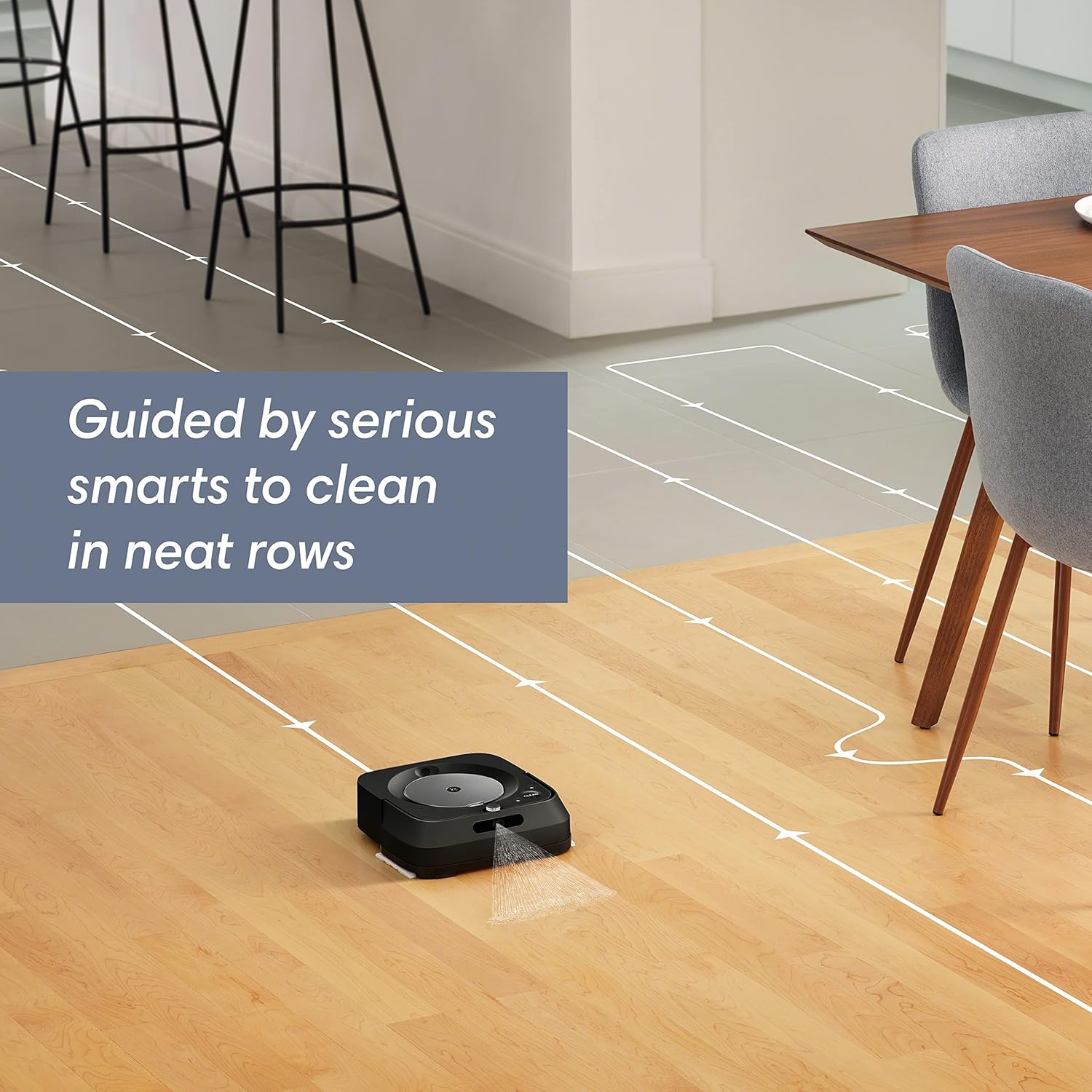 iRobot Roomba i3+ EVO (3550) Robot Vacuum and Braava Jet m6 (6113) Robot Mop Bundle - Wi-Fi Connected, Smart Mapping, Works with Alexa, Precision Jet Spray, Corners & Edges, Ideal for Multiple Rooms ANM Liquidation