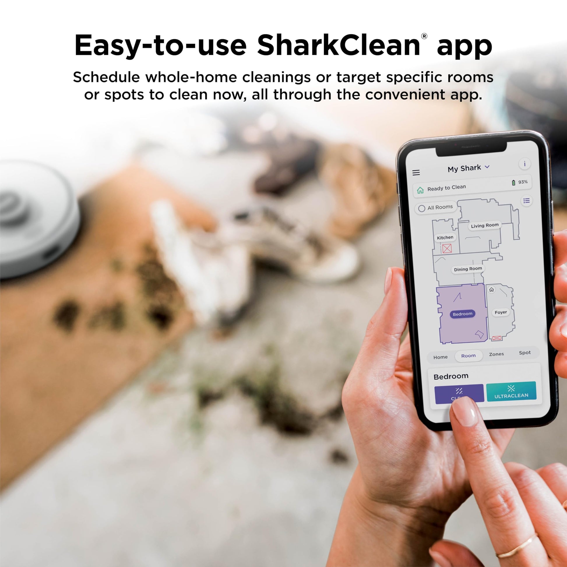 Shark Matrix Plus Robot Vacuum and Mop with Self-Empty HEPA Base, Sonic Mopping, Matrix Clean, Home Mapping, HEPA Bagless Self Empty Base, CleanEdge, for Pet Hair, UR2650WS ANM Liquidation