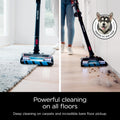 Shark Cordless Vacuum Cleaner, HEPA Filter, Lightweight, Portable, Rechargeable, Pet Hair Pickup, Removable Handheld, Crevice, Upholstery & Dusting Brush Included, 40-min runtime, Red, IZ362H ANM Liquidation