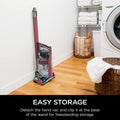 Shark Cordless Vacuum Cleaner, HEPA Filter, Lightweight, Portable, Rechargeable, Pet Hair Pickup, Removable Handheld, Crevice, Upholstery & Dusting Brush Included, 40-min runtime, Red, IZ362H ANM Liquidation