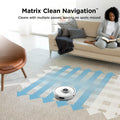 Shark Matrix Plus Robot Vacuum and Mop with Self-Empty HEPA Base, Sonic Mopping, Matrix Clean, Home Mapping, HEPA Bagless Self Empty Base, CleanEdge, for Pet Hair, UR2650WS ANM Liquidation