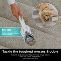 Shark StainStriker Portable Carpet, Upholstery & Area Rug Cleaner with Pet Mess Tool, Stain & Odor Remover, Perfect for Car Interiors, Includes 3 Cleaning Tools & Cleaning Solution, White, PX201 ANM Liquidation