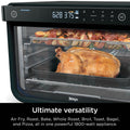 Ninja DT202BK Foodi 8-in-1 XL Pro Air Fry Oven, Large Countertop Convection and Digital Toaster Oven, 1800 Watts, Black, 12 in. ANM Liquidation