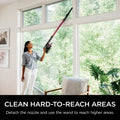 Shark Cordless Vacuum Cleaner, HEPA Filter, Lightweight, Portable, Rechargeable, Pet Hair Pickup, Removable Handheld, Crevice, Upholstery & Dusting Brush Included, 40-min runtime, Red, IZ362H ANM Liquidation