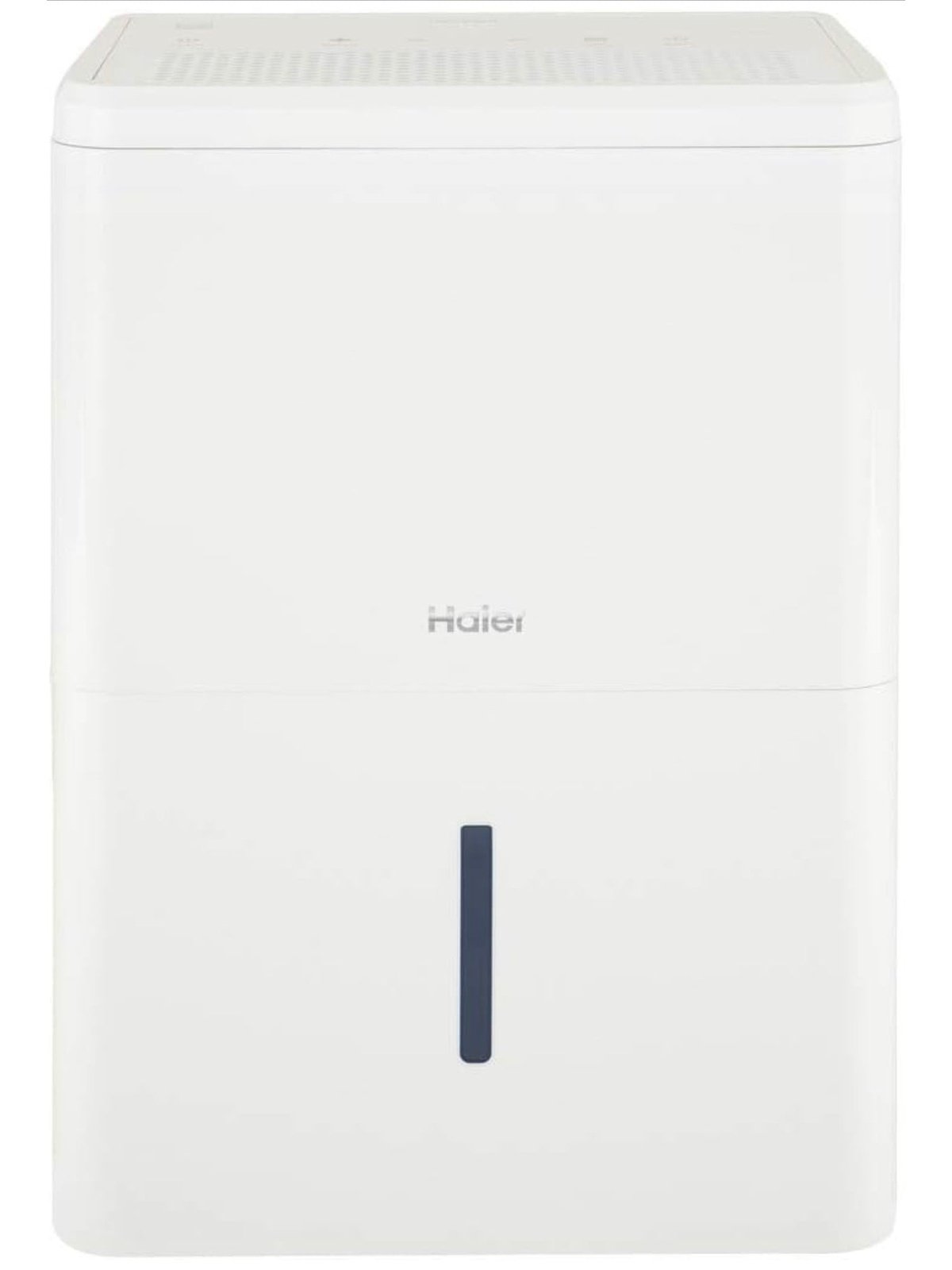 Haier 35 Pint Portable Dehumidifier, Perfect for Bedroom, Basement & Garage, For High Humidity or Very Damp Areas, Empty Bucket Alarm, Clean Filter Alert & LED Digital Controls, Energy Star, White