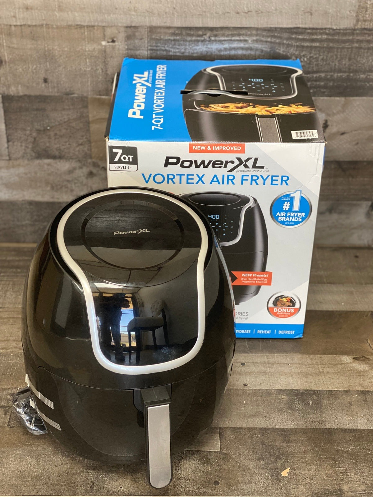 Copy of PowerXL Air Fryer Vortex - Multi Cooker with Roast, Bake, Food Dehydrator, Reheat Non Stick Coated Basket, Cookbook