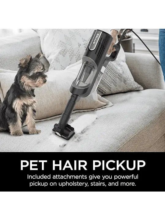 Shark HS152AMZ UltraLight Pet Plus Corded Stick Vacuum, with Swivel St