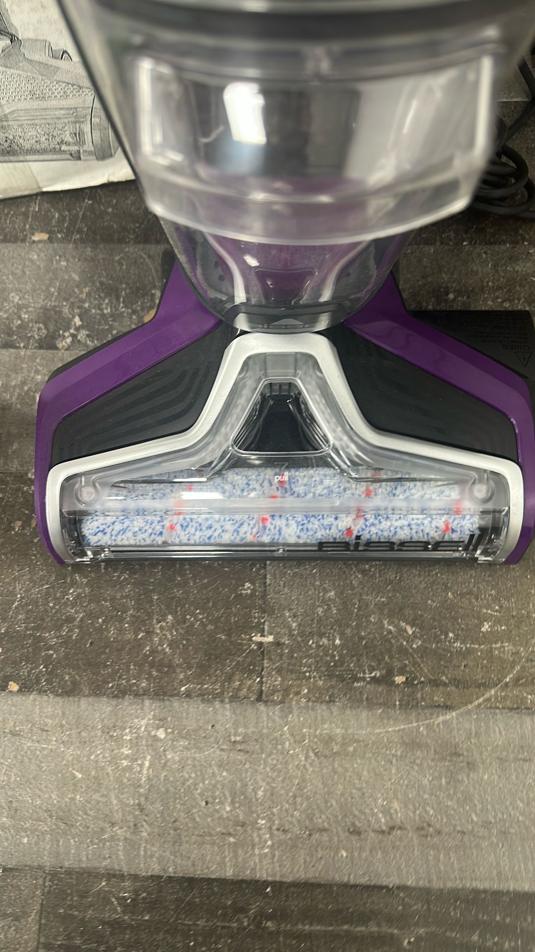 BISSELL Crosswave Pet Pro All in One Wet Dry Vacuum Cleaner and Mop for Hard Floors and Area Rugs, Purple, 2306A ANM Liquidation